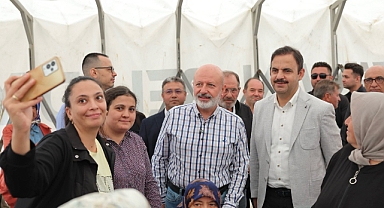 Başkan Çolakbayrakdar, Güneşli'deki Geleneksel Pilav Şenliği'nde vatandaşlarla buluştu