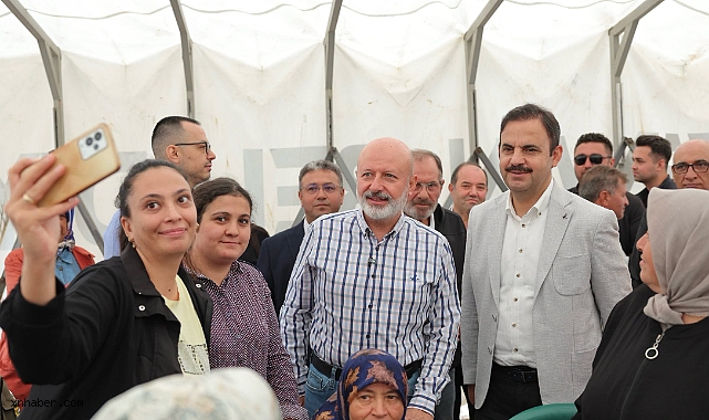 Başkan Çolakbayrakdar, Güneşli'deki Geleneksel Pilav Şenliği'nde vatandaşlarla buluştu