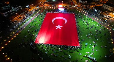 En büyük Türk bayrağı 15 Temmuz'da yine Talas'ta dalgalanacak