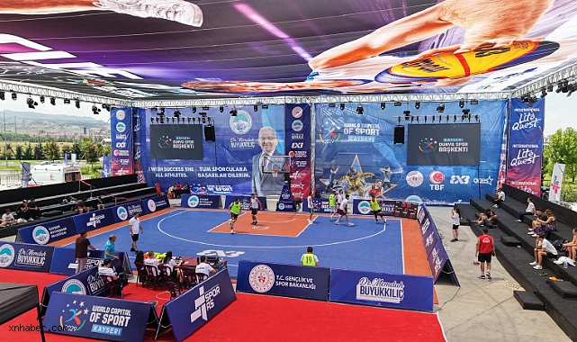 FIBA 3x3 Lite Quest 2026 Heyecanı Kayseri'de Başladı