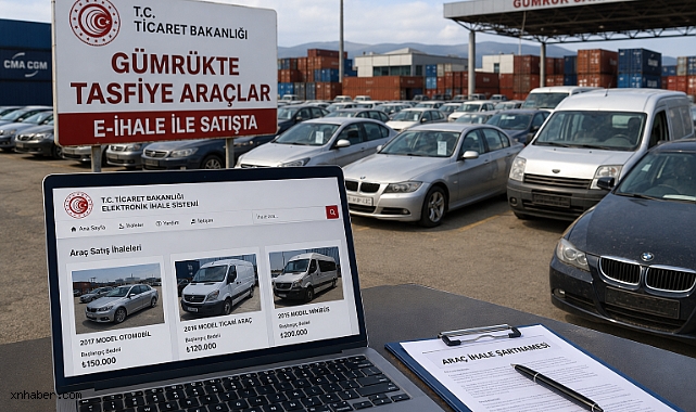 Gümrükte tasfiye edilen araçlar e-ihale ile satışta: Fiyatlar 63 bin TL'den başlıyor