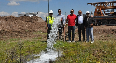 KASKİ'den Talas Mengücek Mahallesi'ne yeni içme suyu kuyusu