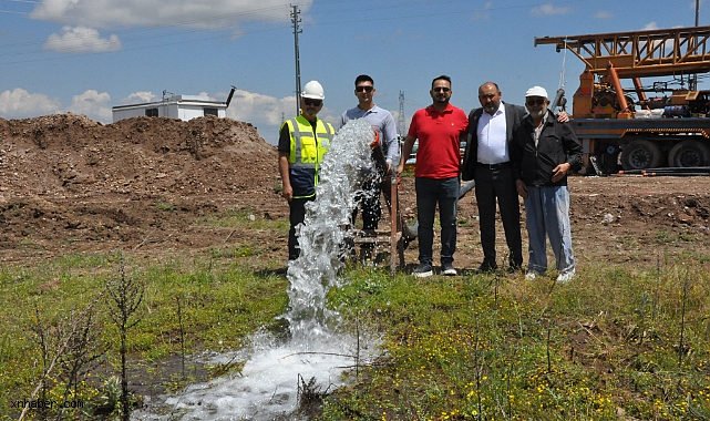 KASKİ'den Talas Mengücek Mahallesi'ne yeni içme suyu kuyusu