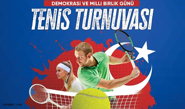 Kayseri'de 15 Temmuz kapsamında tenis turnuvası düzenlenecek