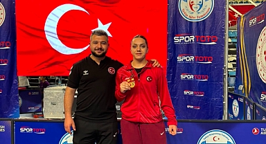 Kayserili milli sporcu Yağmur Bulut Türkiye Şampiyonu oldu