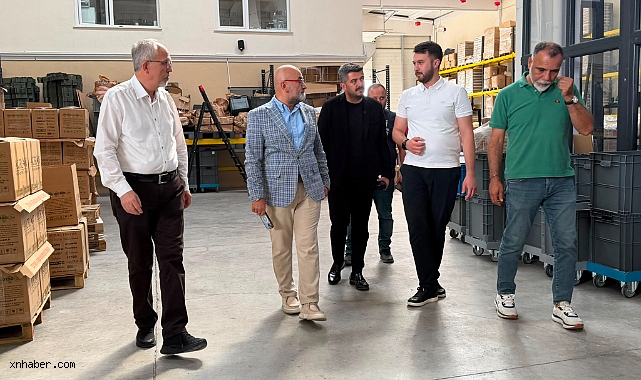 Milletvekili Murat Cahit Cıngı, Auran Kozmetik Üretim Tesisini Ziyaret Etti