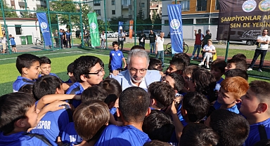 Talas Belediyespor Yaz Spor Okulları Coşkulu Törenle Açıldı