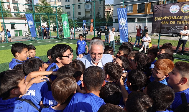 Talas Belediyespor Yaz Spor Okulları Coşkulu Törenle Açıldı