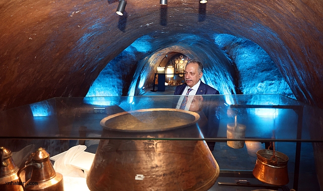 Talas'ın serinleten adresi Su Medeniyetleri Galerisi yoğun ilgi görüyor