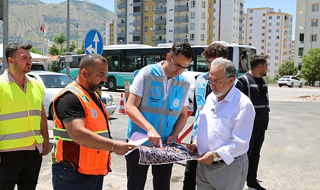 Talas'ta asfalt mesaisi hız kesmiyor! Sayer Caddesi yeni yüzüyle hizmete açıldı