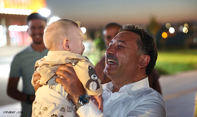 Vali Gökmen Çiçek, Recep Tayyip Erdoğan Millet Bahçesi'nde vatandaşlarla buluştu