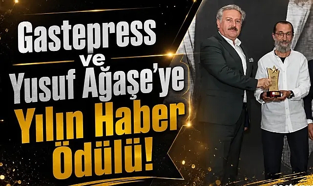 Yılın Haber Ödülü Yusuf Ağaşe'nin! Reçete ve İlaç Skandalı Haberi Ödül Getirdi